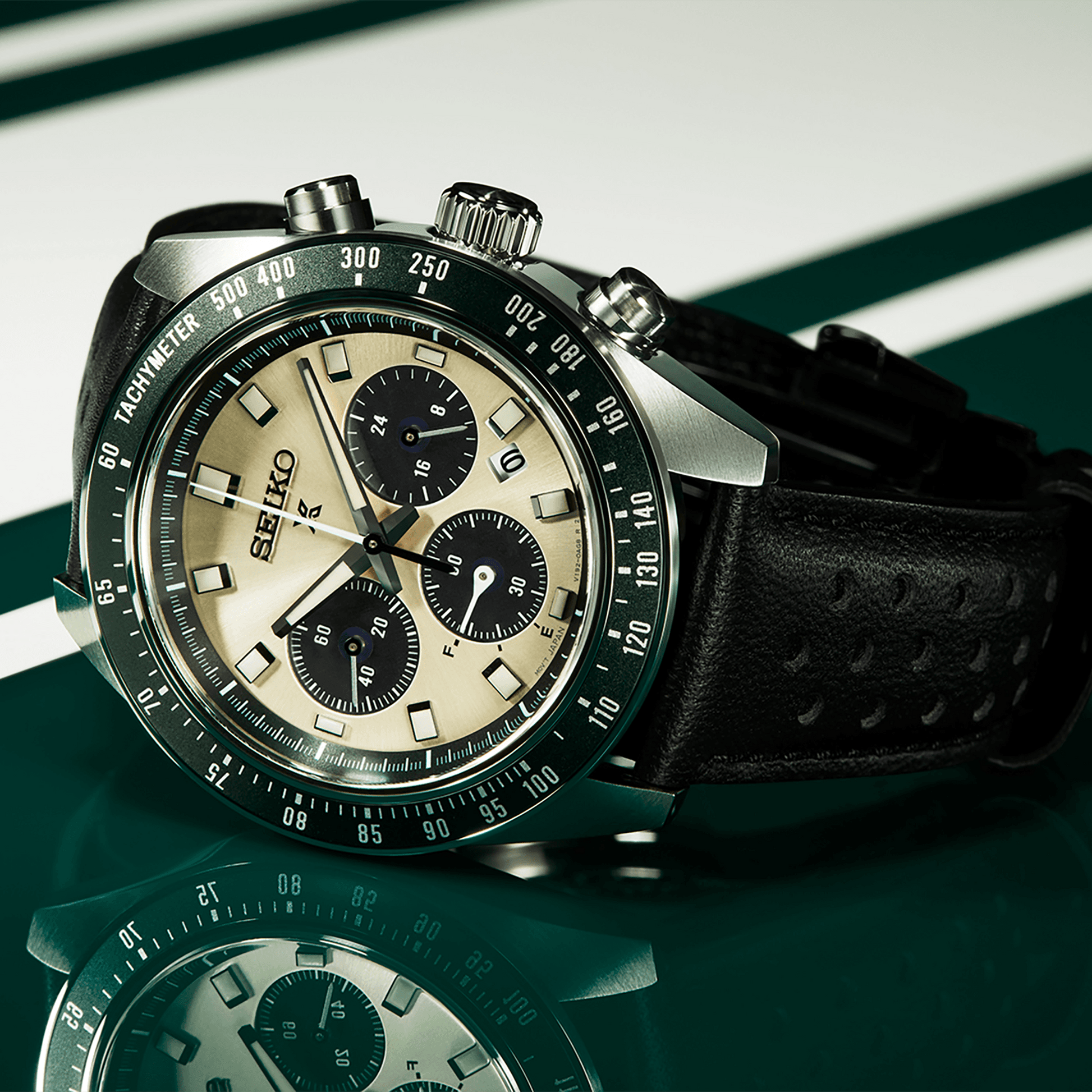 Seiko Speedtimer Solar Chronograph Watch SSC943