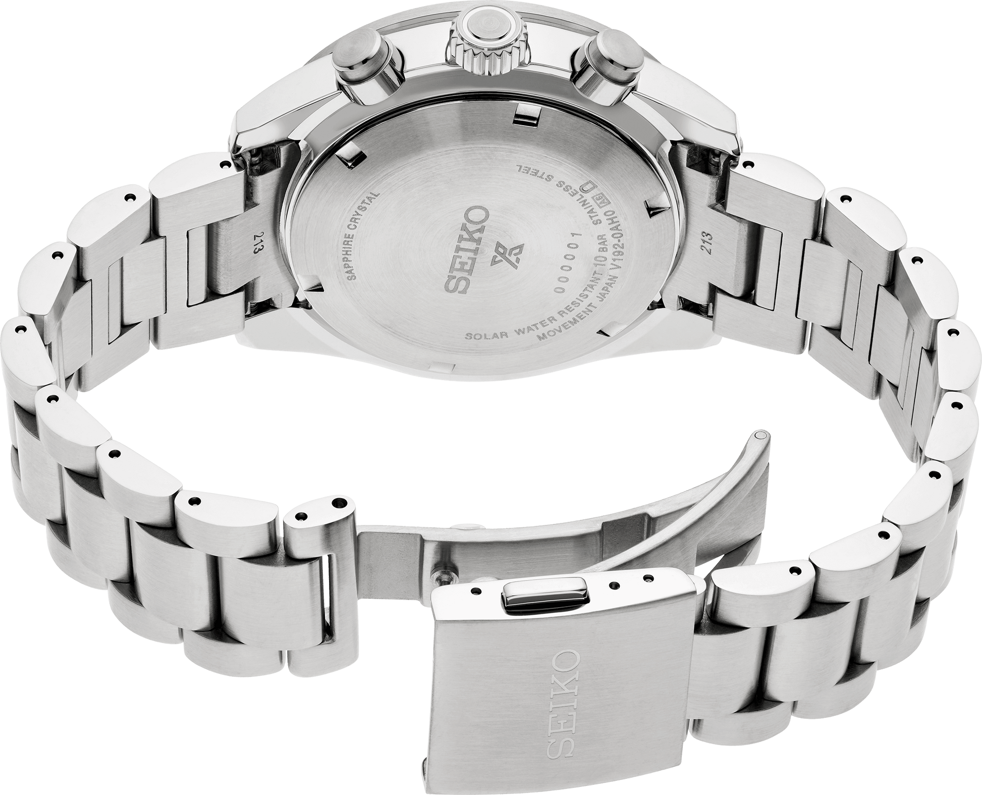 Seiko Speedtimer Solar Chronograph Watch SSC947