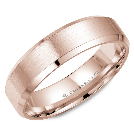 Crown Ring Wedding Band WB-7007