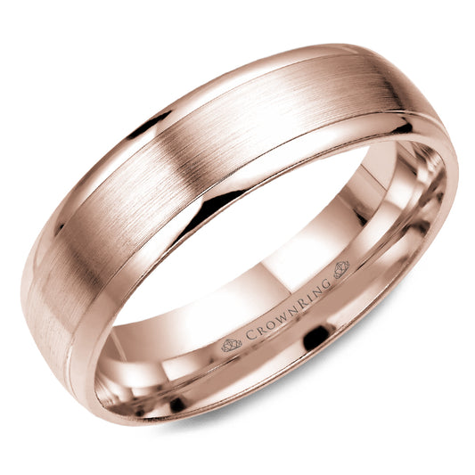Crown Ring Wedding Band WB-7019