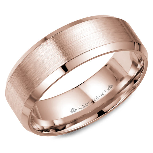 Crown Ring Wedding Band WB-7131