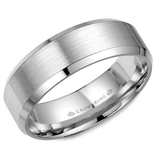 Crown Ring Wedding Band WB-7146