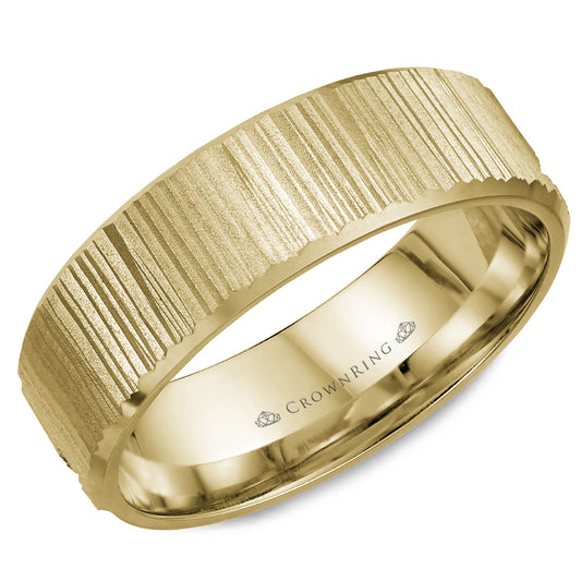 Crown Ring Wedding Band WB-7920