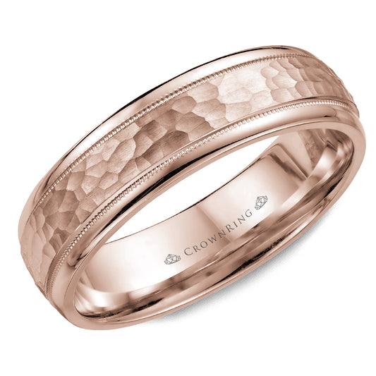 Crown Ring Wedding Band WB-7926