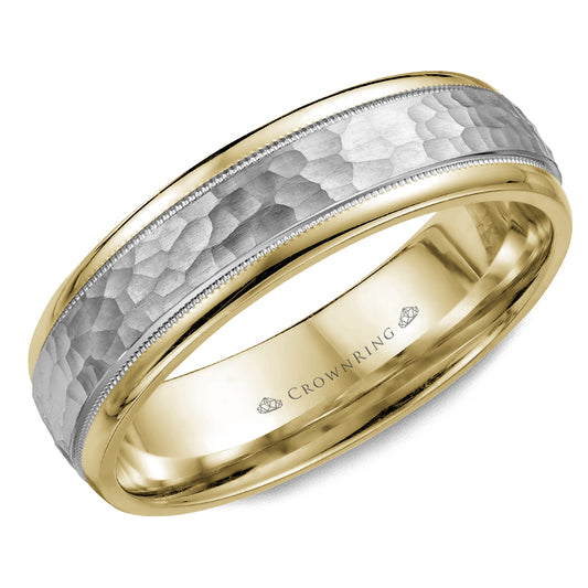 Crown Ring Wedding Band WB-7926