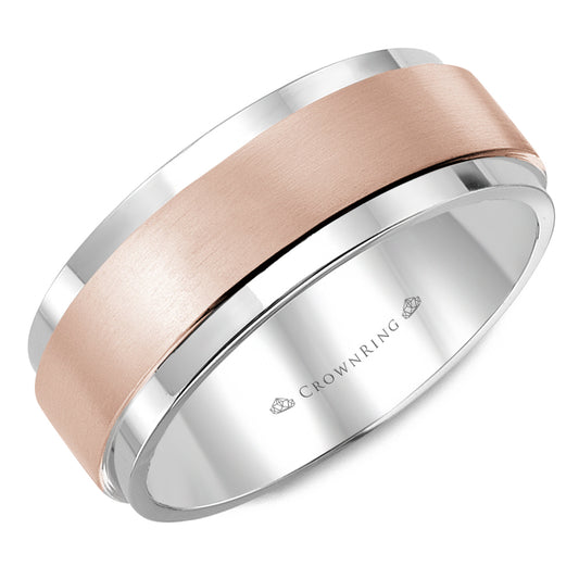 Crown Ring Wedding Band WB-9004