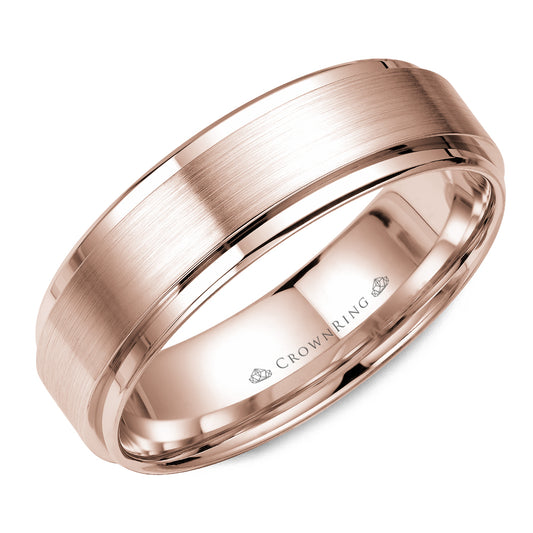 Crown Ring Wedding Band WB-9034