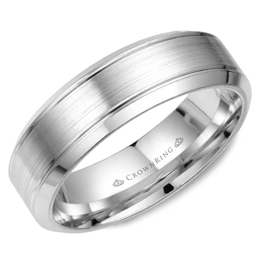 Crown Ring Wedding Band WB-9089