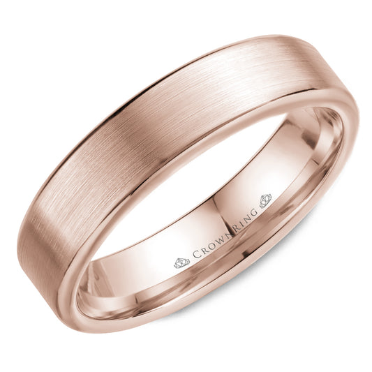 Crown Ring Wedding Band WB-9096