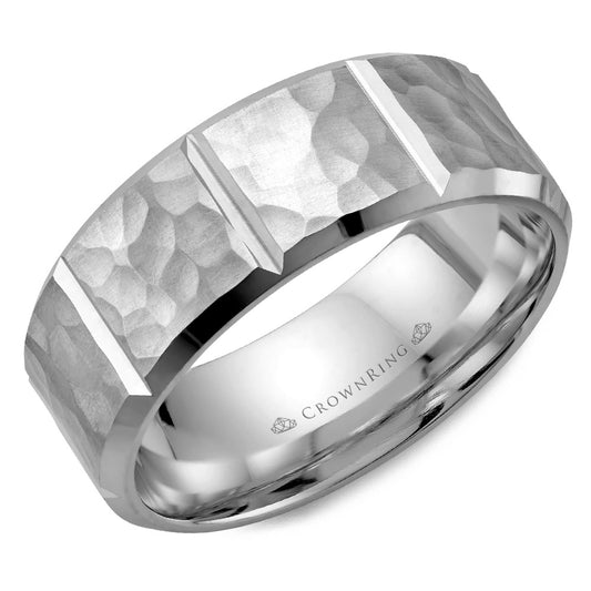Crown Ring Wedding Band WB-9097