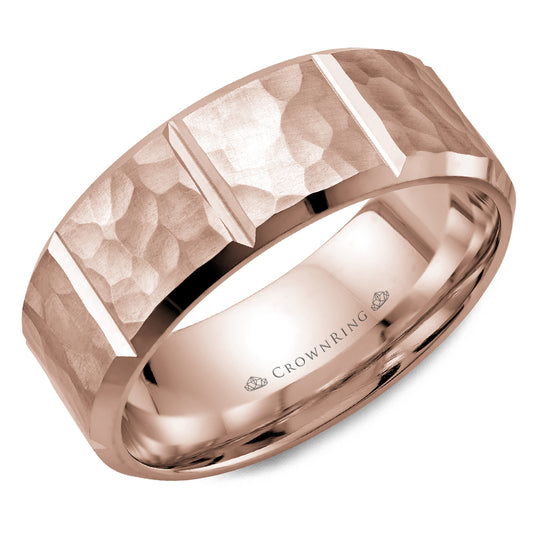 Crown Ring Wedding Band WB-9097