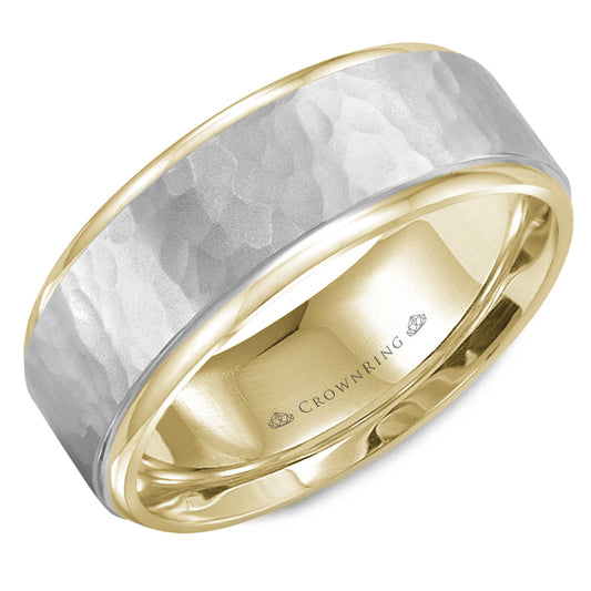 Crown Ring Wedding Band WB-9300