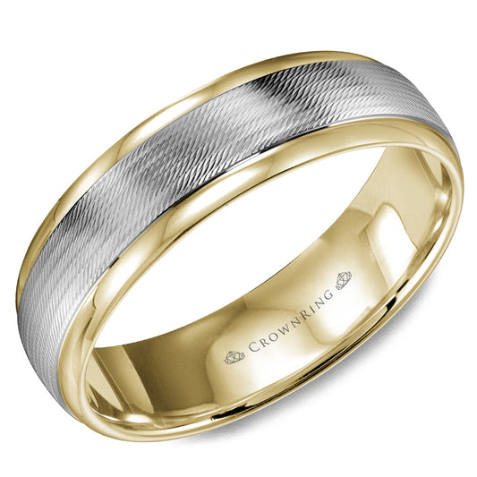 Crown Ring Wedding Band WB-9560