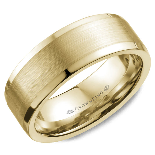 Crown Ring Wedding Band WB-9845