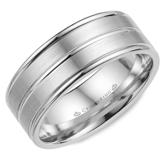 Crown Ring Wedding Band WB-9901