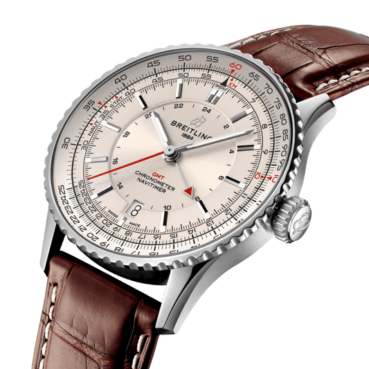 breitling navitimer automatic gmt 41 watch a32310211g1p1