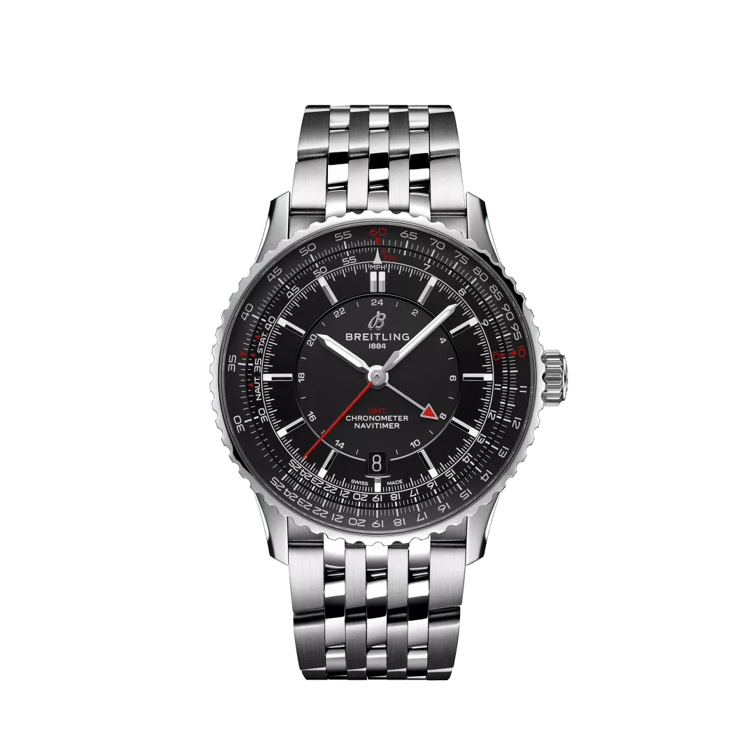 breitling navitimer automatic gmt 41 watch a32310251b1a1