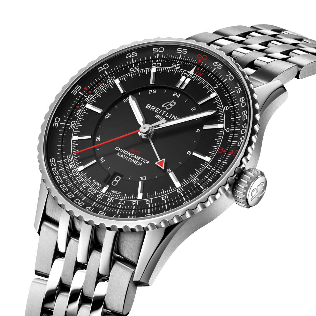 breitling navitimer automatic gmt 41 watch a32310251b1a1