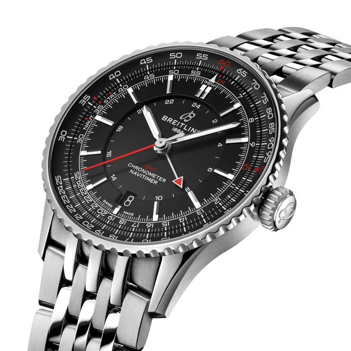 breitling navitimer automatic gmt 41 watch a32310251b1a1