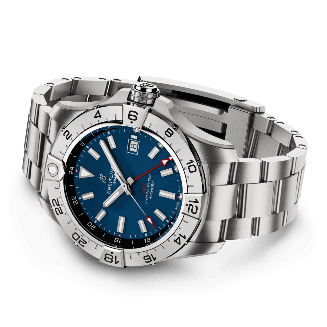 breitling avenger automatic gmt 44 watch a32320101c1a1