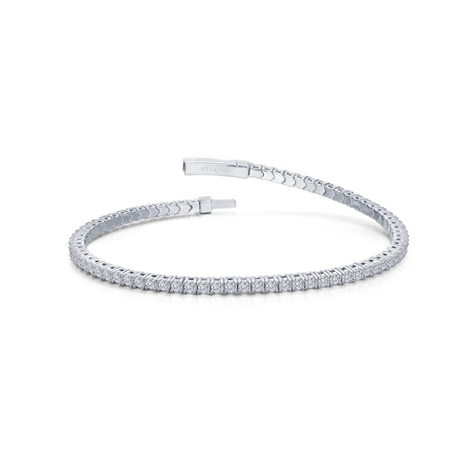 2 85 ctw flexible tennis bracelet
