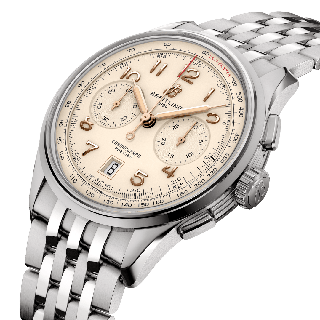 Breitling Premier B01 Chronograph 42 Watch AB0145211G1A1 Buy Breitling Premier at Safe Jewelers