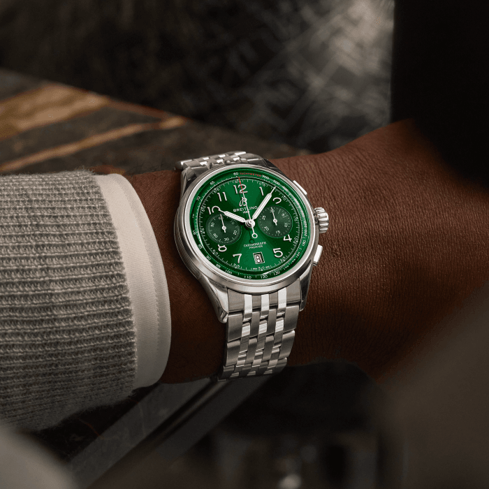 Breitling Premier B01 Chronograph 42 Watch AB0145371L1A1 Buy Breitling Premier at Safe Jewelers