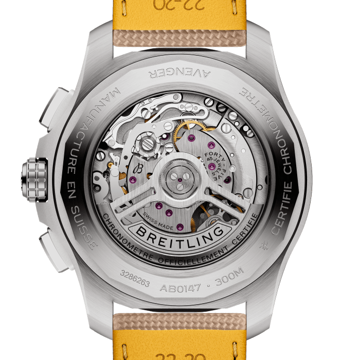 breitling avenger b01 chronograph 44 watch ab0147101a1x1