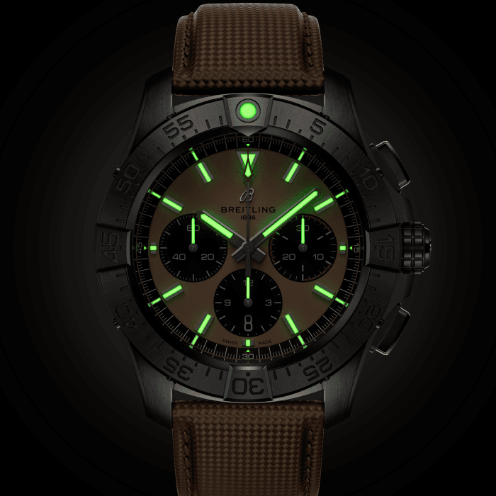 breitling avenger b01 chronograph 44 watch ab0147101a1x1