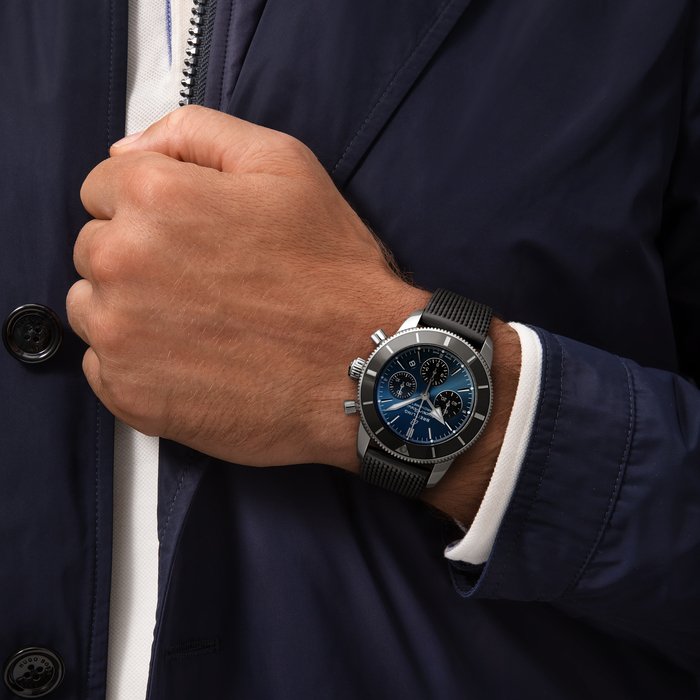 breitling superocean heritage b01 chronograph 44 watch ab0162121c1s1