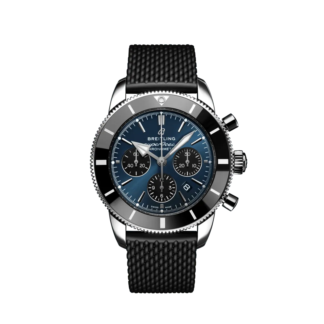 breitling superocean heritage b01 chronograph 44 watch ab0162121c1s1