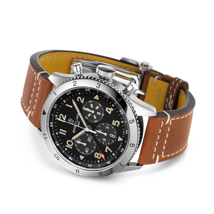 breitling super avi b04 chronograph gmt 46 p 51 mustang watch ab04453a1b1x1