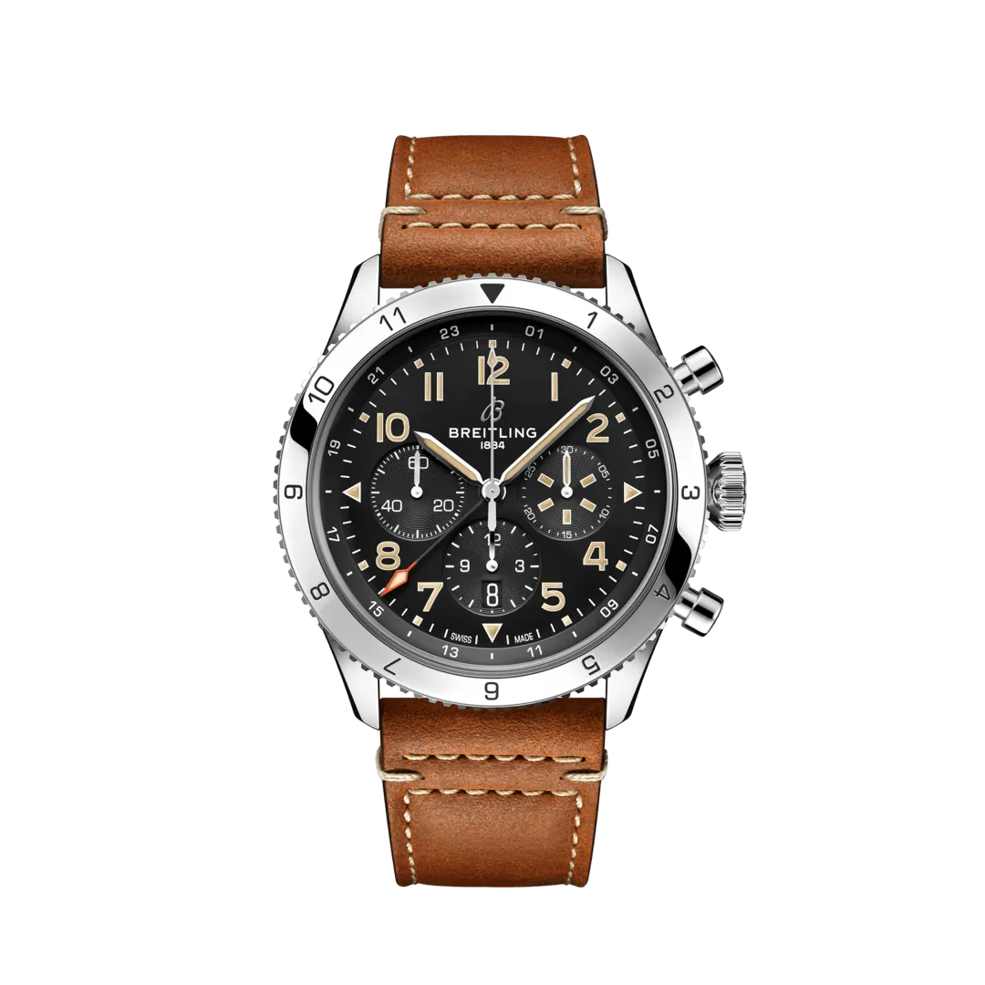 breitling super avi b04 chronograph gmt 46 p 51 mustang watch ab04453a1b1x1