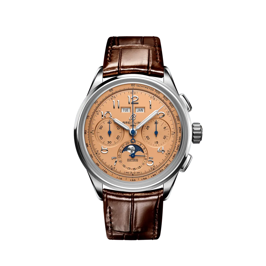 breitling premier b25 datora 42 watch ab2510201k1p1