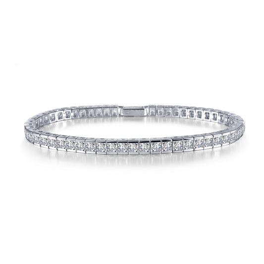 princess cut tennis bracelet