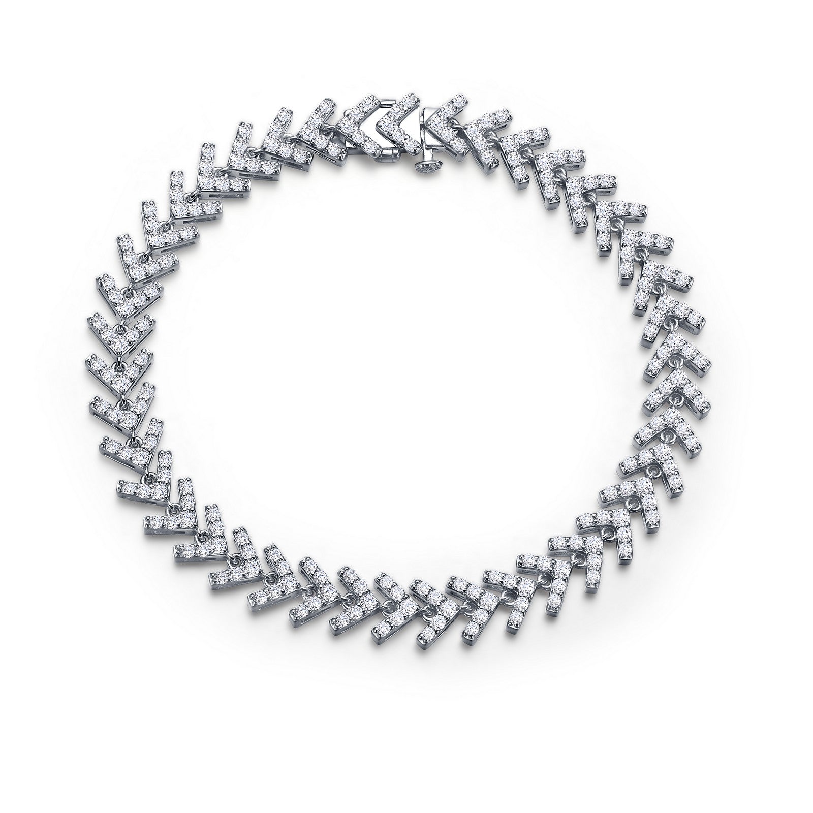 fancy fishbone bracelet
