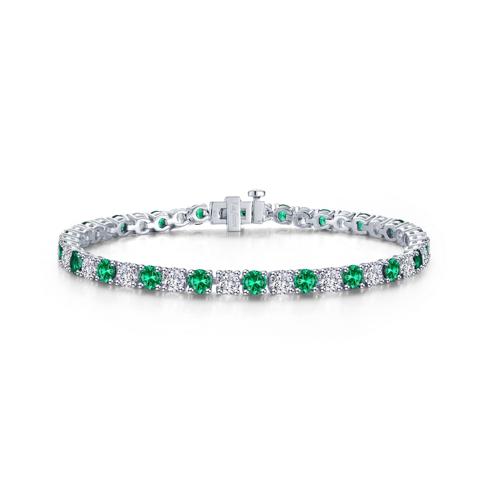 11 ctw alternating tennis bracelet