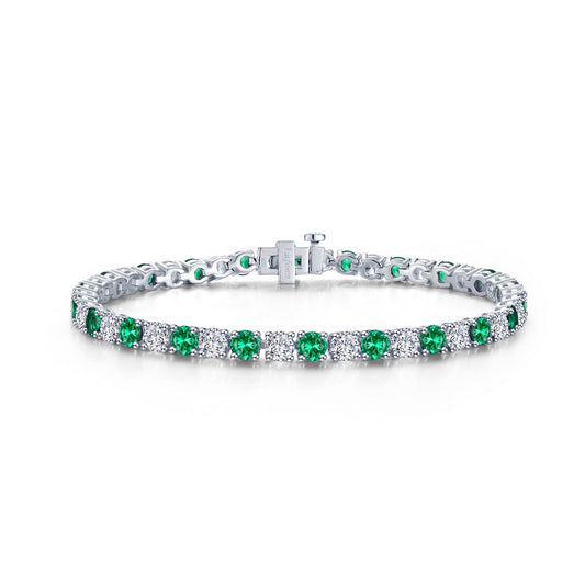 11 ctw alternating tennis bracelet