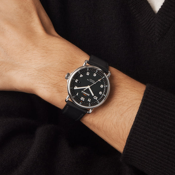 Shinola Canfield C56 Watch S0120266180-1-Blk-43-USA