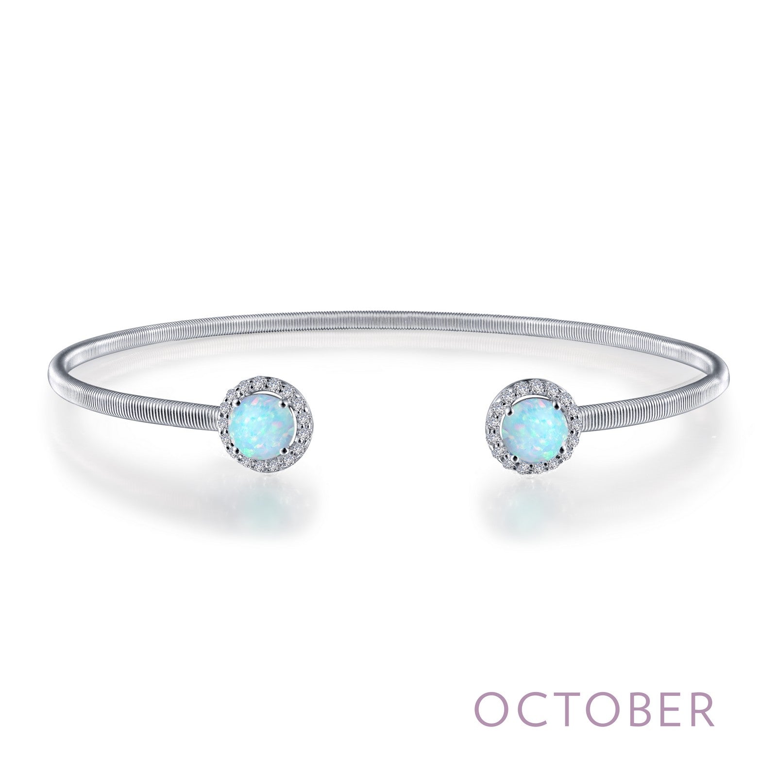 october birthstone bracelet