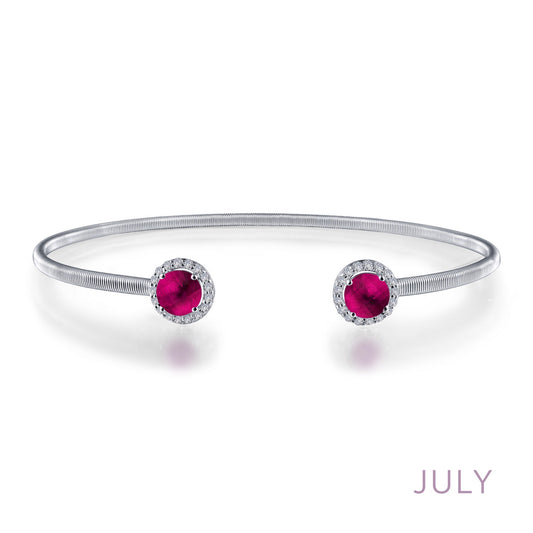 july birthstone bracelet