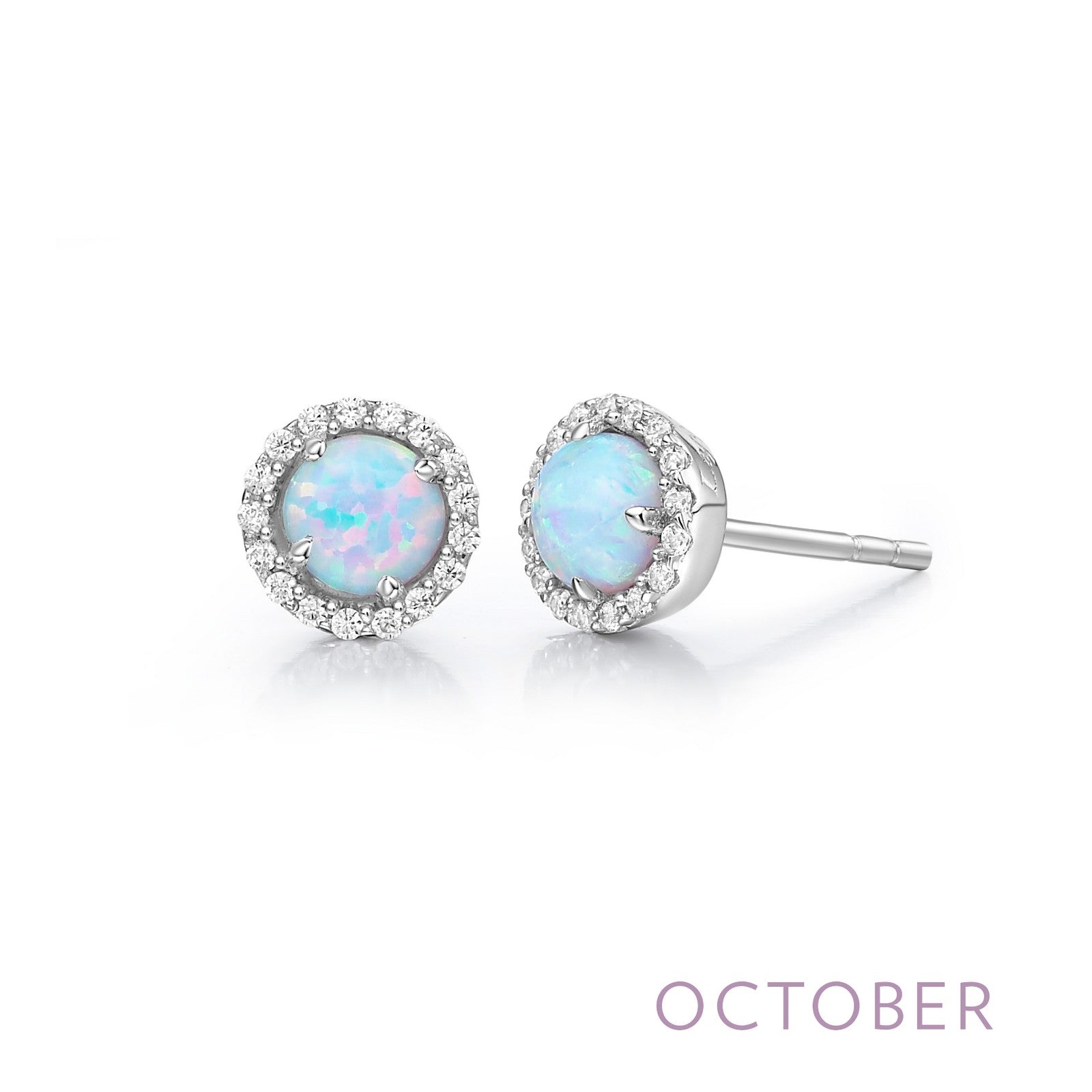 october birthstone earrings