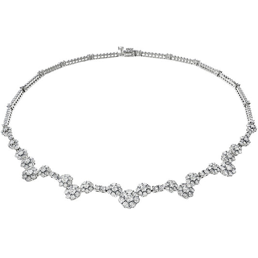 13 75 ctw beloved necklace in 18k white gold