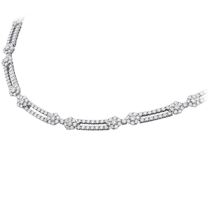 11 8 ctw beloved double link necklace in 18k white gold