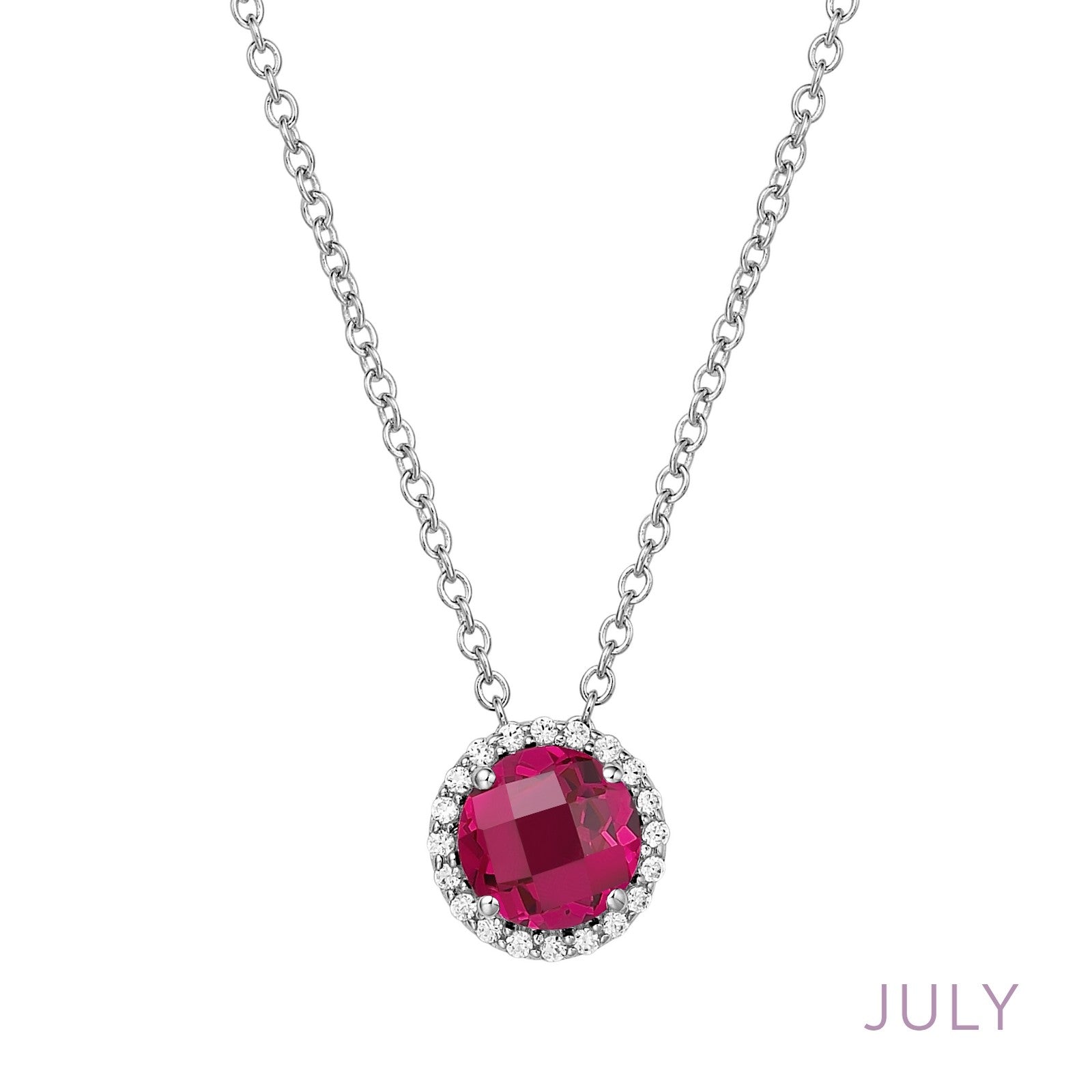 july birthstone necklace