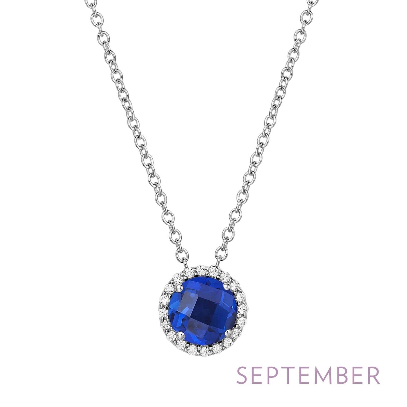 september birthstone necklace