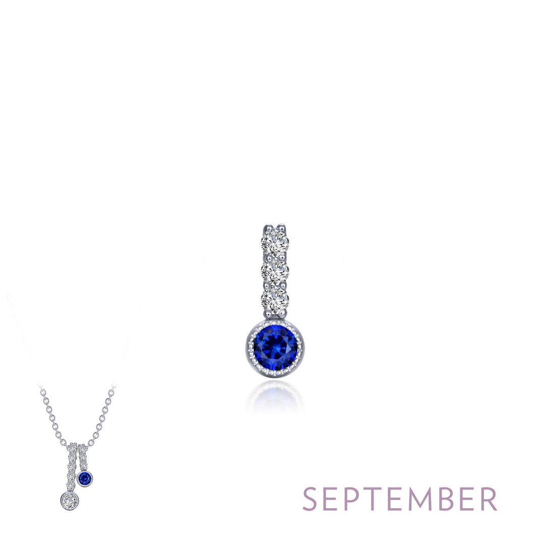 september birthstone love pendant 3