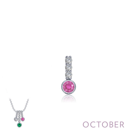 october birthstone love pendant 3
