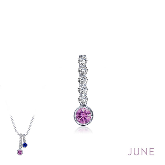 june birthstone love pendant 2