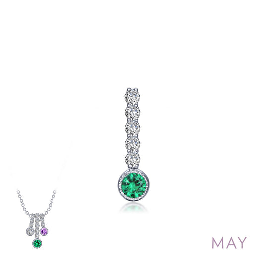 may birthstone love pendant 2